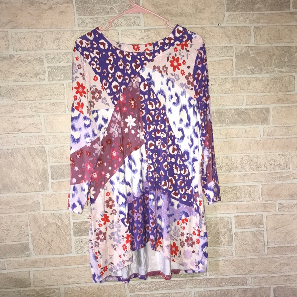 ✅Logo Lori Goldstein Long Sleeve Tunic